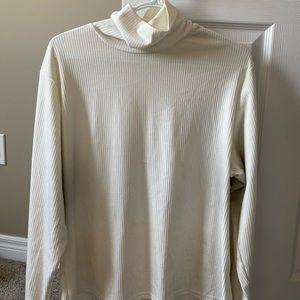 white turtleneck